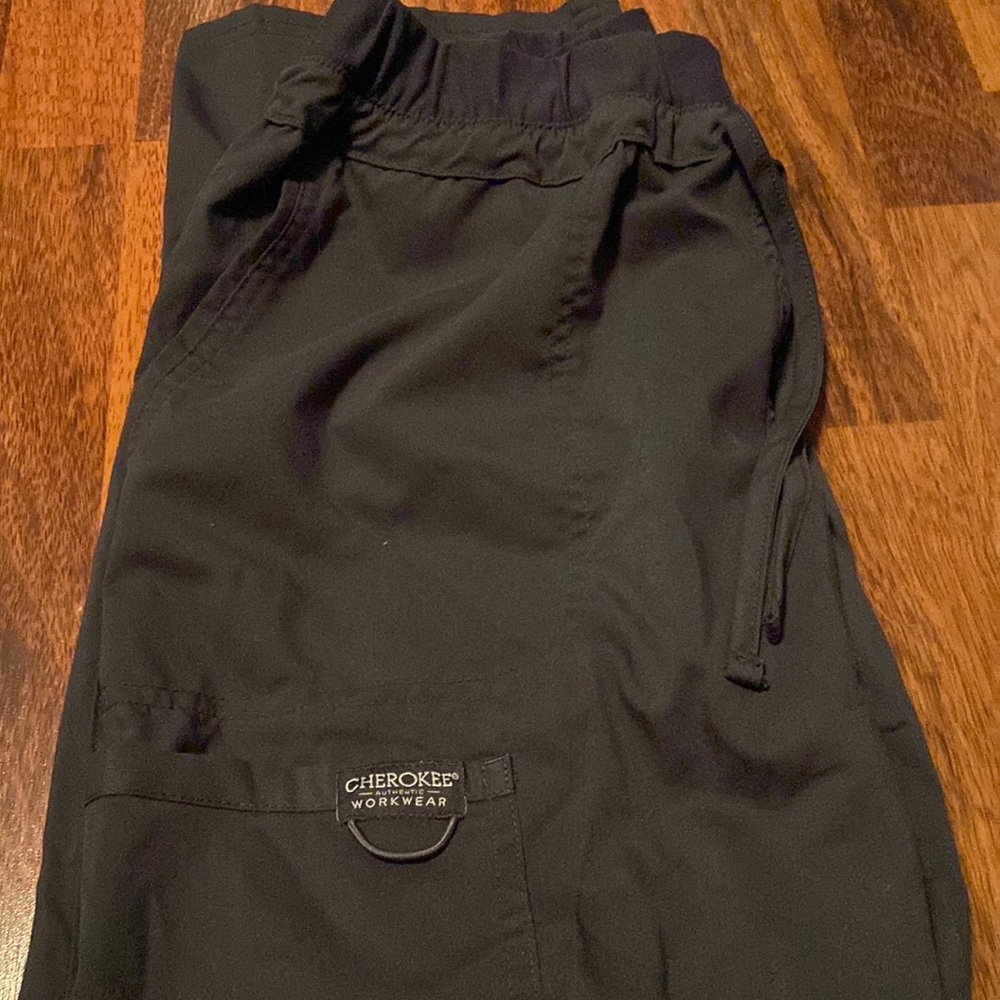 Cherokee Scrub Pants, Pewter.